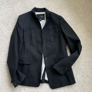 Black j crew regents blazer